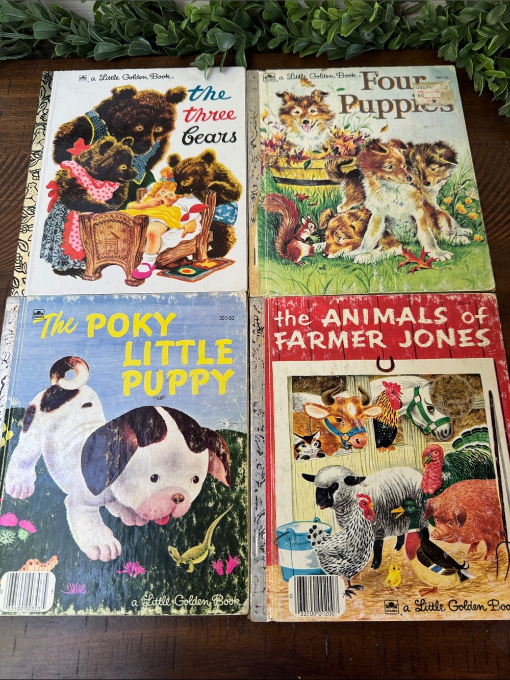 Vintage Little Golden Books Classic Story Collection - Assorted Colors